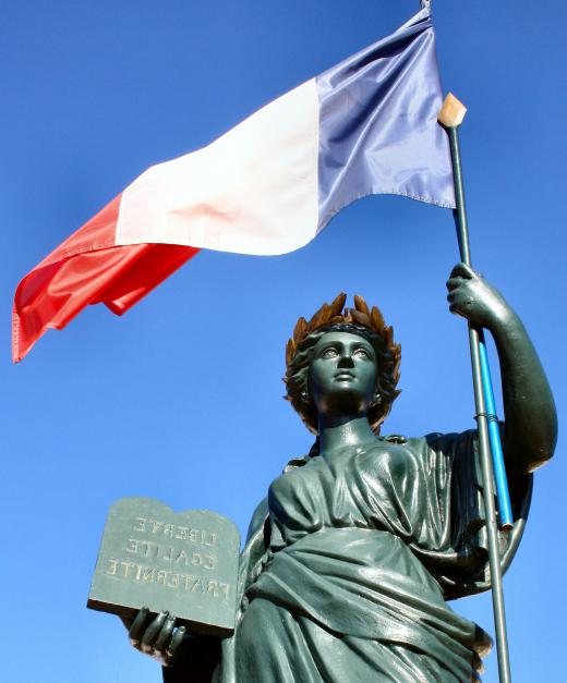 The rights of the individual were central rallying points during the French Revolution.