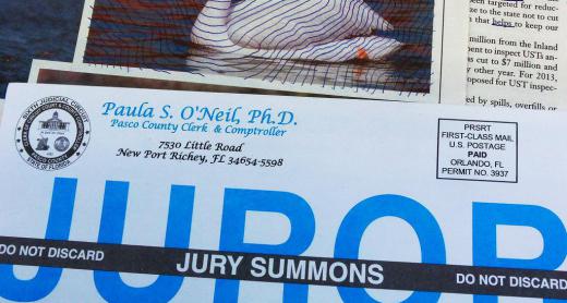 U.S. citizens must respond to summons to juries when called.