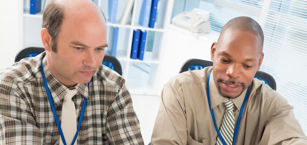 Many Americans have office jobs, especially those whom live in or near a city.