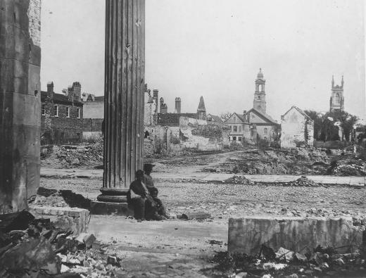 After the Civil War, much of the infrastructure of the former Confederacy was in shambles.