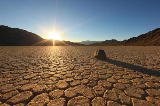 Death Valley is one of the hottest and driest places in the US.