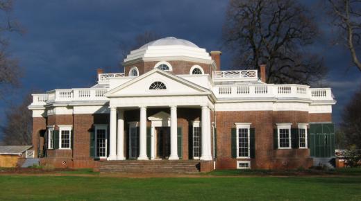 Thomas Jefferson had the flowering dogwood planted on his estate, Monticello.